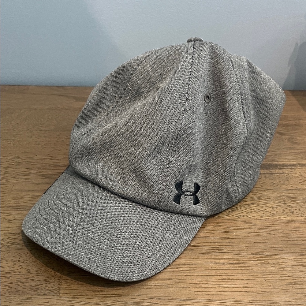 Under Armour Women’s Stretch Ponytail Cap - Grey, Style 1357910